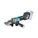 MAKITA Cordless flat-head angle grinder 40V, 125 mm, 9,000 rpm, without battery GA056GZ - Cordless Flachkopf-Angle grinder GA056G - 1
