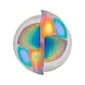 HOFMANN & VRATNY VHM Micro-Torusfr&auml;ser Z2 R0,3 beschichtet - EXN1 Formmaker Micro Z2 R0,3 ASR - 2