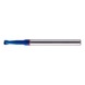 HOFMANN & VRATNY VHM Micro-Torusfr&auml;ser Z2 R0,5 beschichtet - Formmaker Micro Z2 R0,5 ADN - 1