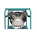 2005553 AIRCRAFT, Mobiler, direktgeflanschter 2-Zylinder-Kolbenkompressor 553/22 PRO - "Mobiler Kolbenkompressor AIRCAR PRO" - 3
