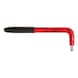 Hexagon socket angle pin wrench with protective insulation, 8 mm - Hexagon socket angle pin wrench with protective insulation - 1