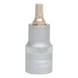 1/2 inch hex socket bit socket, short, 22 mm - 1/2 inch bit socket, hexagon socket - 1