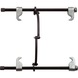 KS TOOLS Spring compressor with safety bracket, 300 mm - Shock absorbers (motor vehicles, chassis damping) - 1