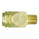 1/4 inch brass compressed air regulator, 11x13 mm - 1/4 inch brass compressed air - 1