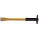Bricklayer's chisel with hand guard, octagonal, 250 mm - Bricklayer's chisel with hand guard handle, octagonal - 1
