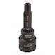 1 inch power bit socket TX, long, T80 - 1 inch power bit socket TX - 1