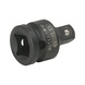 1/2 inch power reduction adapter, 1/2 inch F x 3/8 inch M - Extension piece - 1