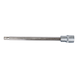 KS TOOLS 1/2 inch bit socket for RIBE screws, M8, 240 mm - 1/2 inch bit socket for RIBE screws - 1