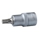 1/4 inch bit socket XZN, M7 on hanger - 1/4 inch bit socket XZN - 1