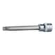 3/8 inch CHROMEplus TX socket, long, T50 - 3/8 inch CHROMEplus bit socket - 1