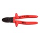 KS TOOLS 1000V one-handed cable cutter, 215 mm - 1000V one-hand cable cutter - 1