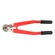 KS TOOLS Wire rope cable cutter with protective insulation, 600 mm - Cable cutters - 1