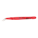 Tweezers with protective insulation, curved, 11.5 mm - Tweezers - 1