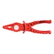 Plastic flat-nose pliers with protective insulation, 180 mm - Flat-nose pliers - 1