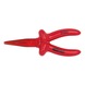 1000V long-nose flat-nose pliers, 160 mm 117.1716 - Flat round pliers - 1