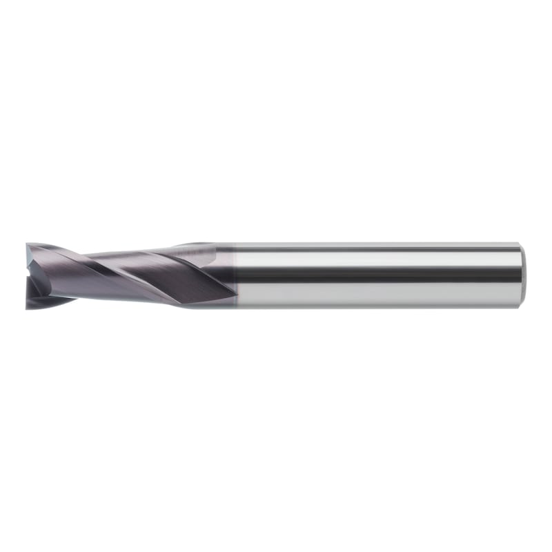 ORION SC end mill teeth=2 TiAlN diameter 8.0x16x63mm 30 degrees HA shaft - Solid carbide end mill