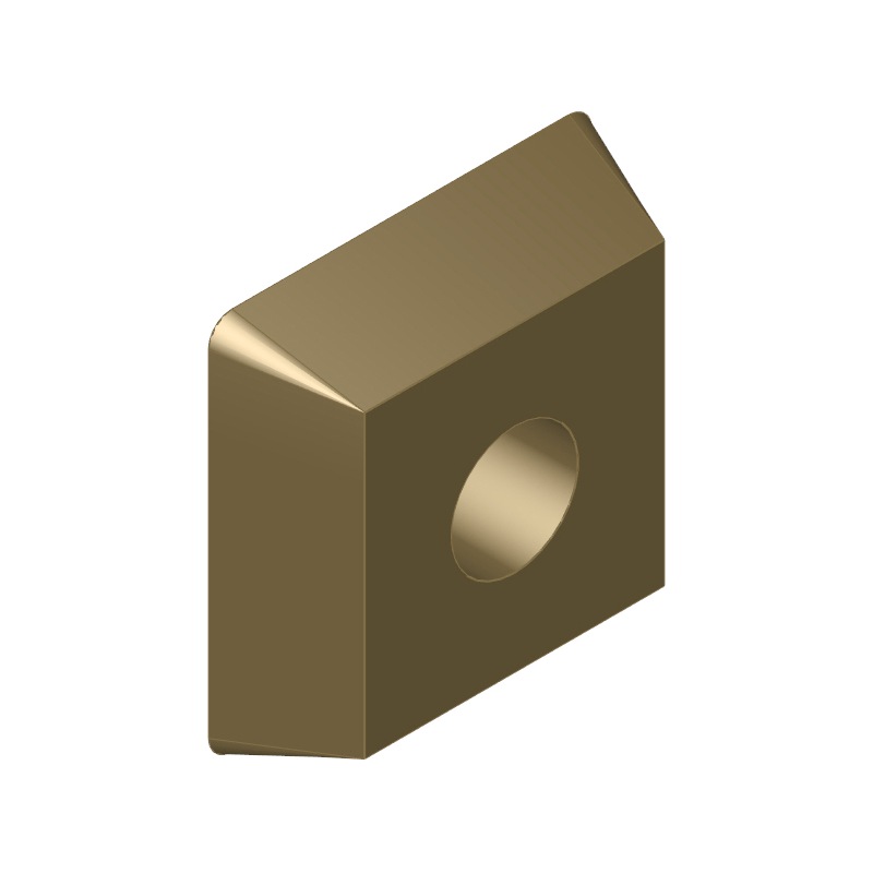 Plaquette à jeter ORION SEET120308PDER-PR OHC4540 - Plaquette de fraisage à jeter SEET 1203..