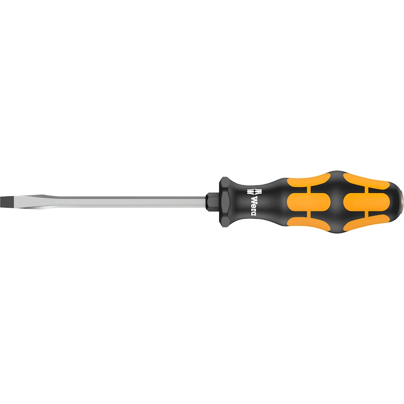 WERA Slotted screwdriver with striking cap from 4.5 mm - 1 WERA Slotted screwdriver with striking cap from 4.5 mm - 1