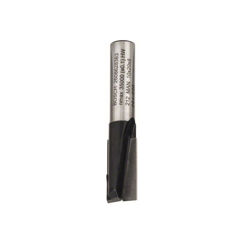 Router cutter 8 mm D1 10 mm L 19.6 mm G 51 mm for hand routers 2608628383