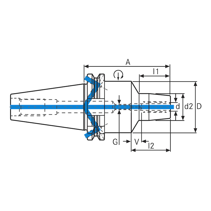 ATORN Hydraulic expansion chuck - 2 ATORN Hydraulic expansion chuck - 2