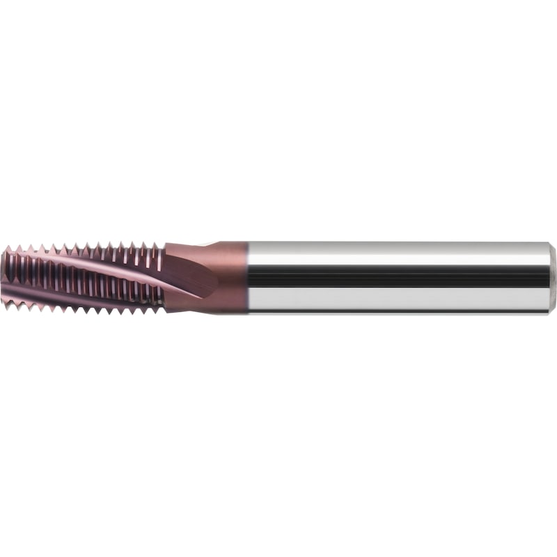 Thread Milling Instruments ATORN TiAlN-coated solid carbide multi-range thread milling cutter NPT ...