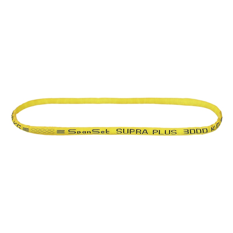 Elingue ronde SPANSET Supra plus, cap. chge 5 000 kg, env. 4 m, rouge, long. 2 m - Elingue ronde SupraPlus dotée d'une gaine particulièrement robuste