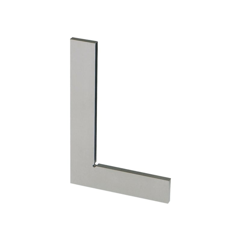 ATORN flat square, stainless 200 x 130 mm in line with DIN 875 precision 1 - Flat square