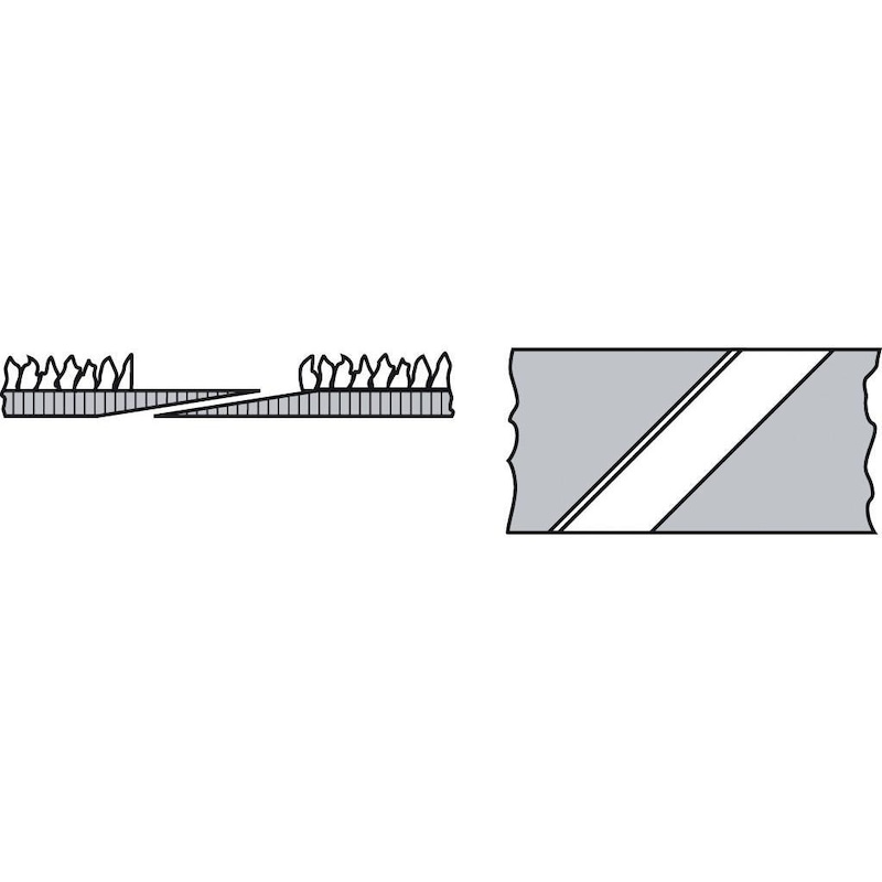 Courroies abrasives 100 x 950 mm, grain 60 - Bandes abrasives avec support en tissu