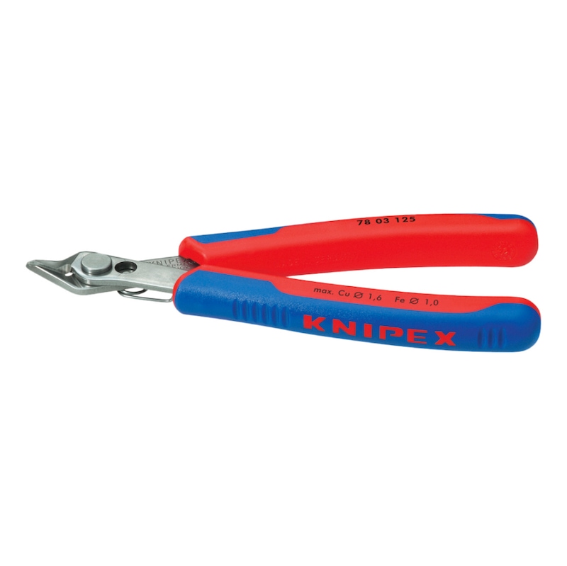 Electronics Super Knips – Precision Side Cutter With Induction-Hardened Edges, Lead Catcher & Smooth Action For Delicate Work