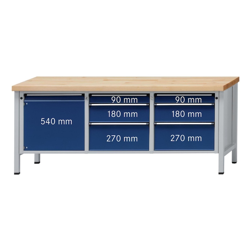 ANKE Cabinet workbench, series V 2000 ANKE Cabinet workbench, series V 2000