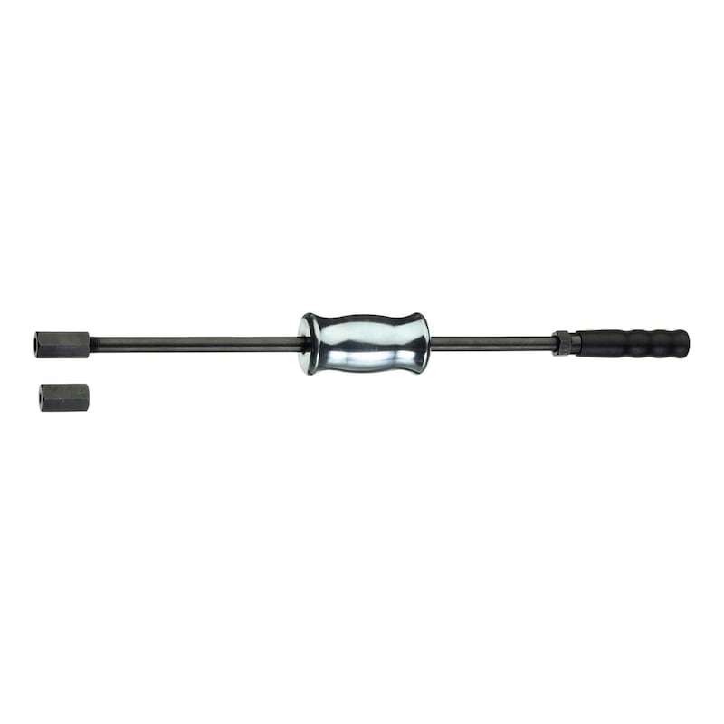 GEDORE slide hammer, length 500 mm, impact weight 1700 g - Slide hammer length 400 mm, impact weight 1.7 kg