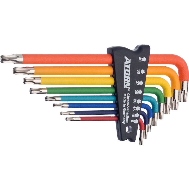 ATORN TX angled screwdriver set, 8 pieces ATORN TX angled screwdriver set, 8 pieces