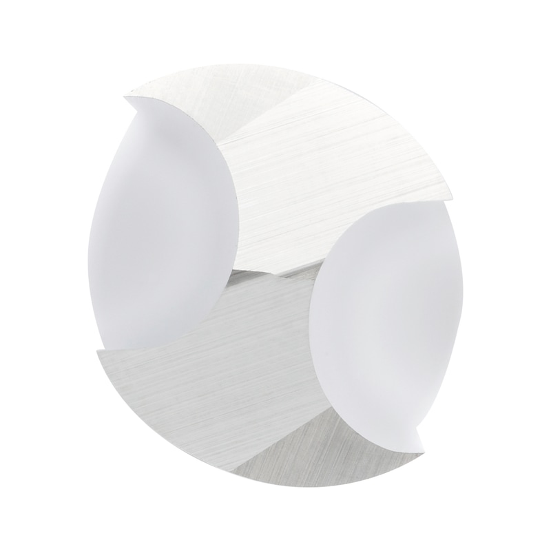 ATORN SC end mill T2 diameter 5.0 x 6 x 20 x 64 mm W0 degrees SP - Solid carbide HSC end mill — straight-grooved