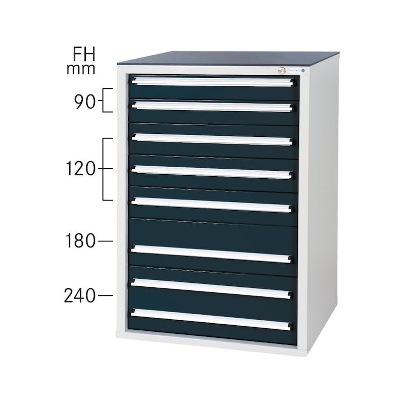 HK Drawer cabinet system 550 S with 7 SOFT-CLOSE drawers HK Drawer cabinet system 550 S with 7 SOFT-CLOSE drawers