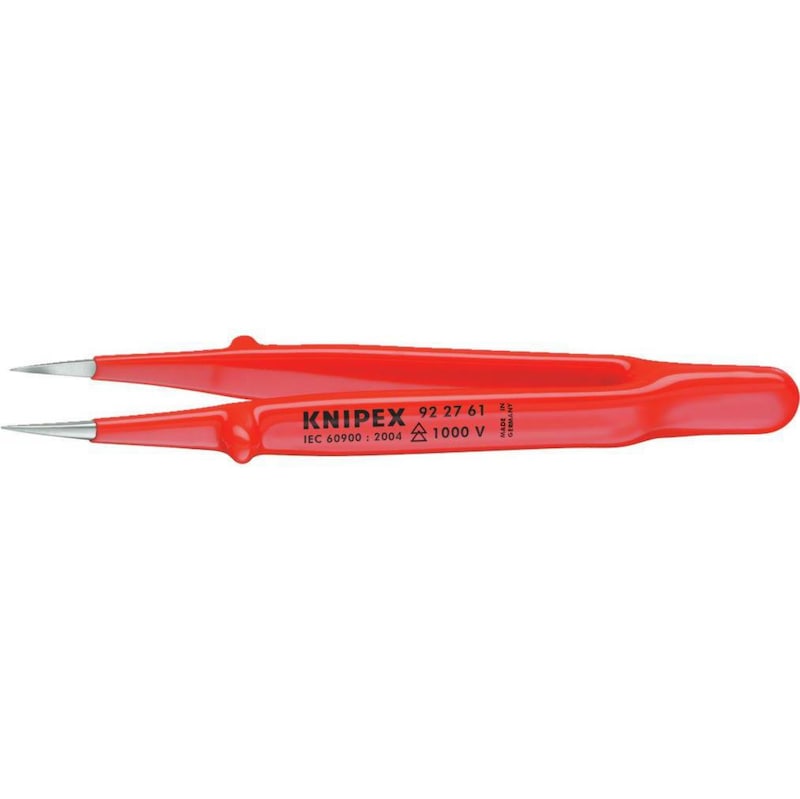 KNIPEX Precision tweezers, straight, pointed, 130 mm KNIPEX Precision tweezers, straight, pointed, 130 mm