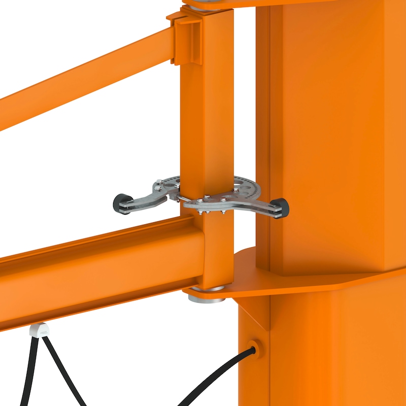 DEMAG Swivel limitation for DEMAG pillar slewing crane KBK - 1 DEMAG Swivel limitation for DEMAG pillar slewing crane KBK - 1