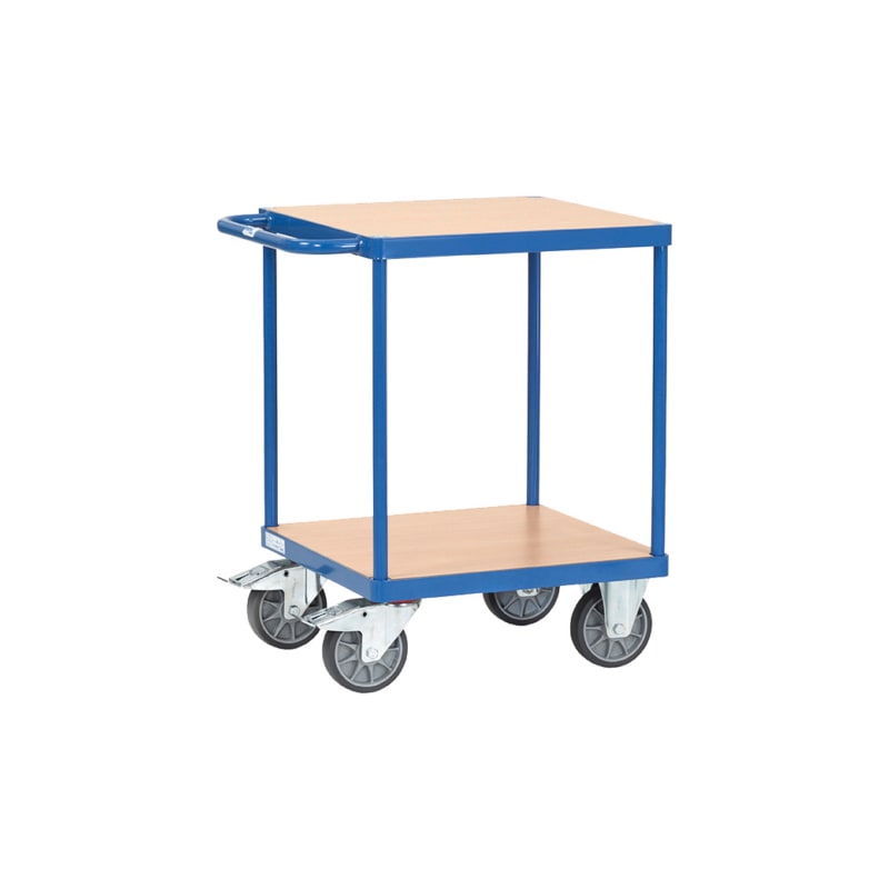 FETRA Table trolley with two square manufactured board load areas FETRA Table trolley with two square manufactured board load areas
