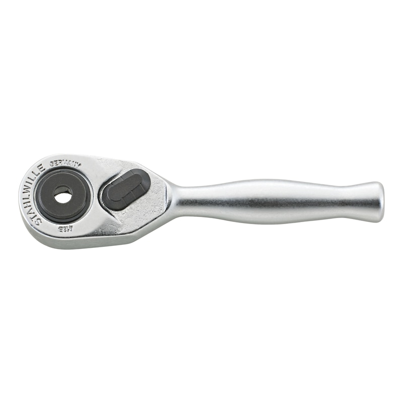 STAHLWILLE Mini-bit reversible ratchet with reversing lever, 89 mm STAHLWILLE Mini-bit reversible ratchet with reversing lever, 89 mm
