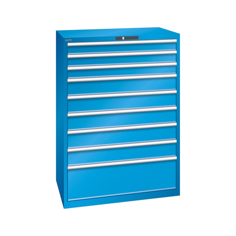 LISTA Drawer cabinet 54x36E 1,450x1,023x725 mm RFID Lock 9 drawers