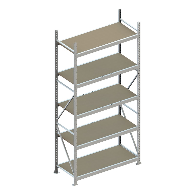 Gran Rack META Estante gran cap. Mini-RACK alt. 3000 mm, est. básico aglom ...