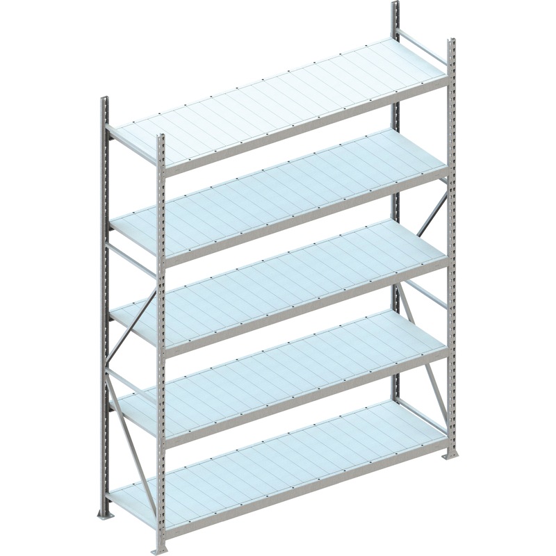 META Est. gran cap. Mini-RACK, alt. 3000mm, est. bsc., panel acer ...