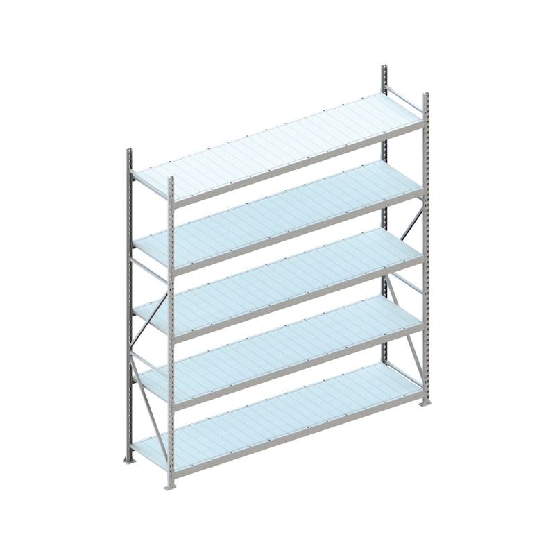 META Est. gran cap. Mini-RACK, alt. 3000mm, est. bsc., panel acer ...