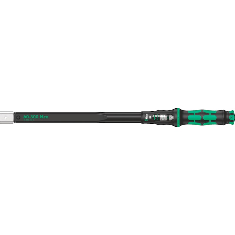WERA Llave dinamométrica Click TX X 5, 14 × 18 mm, 60-300 Nm