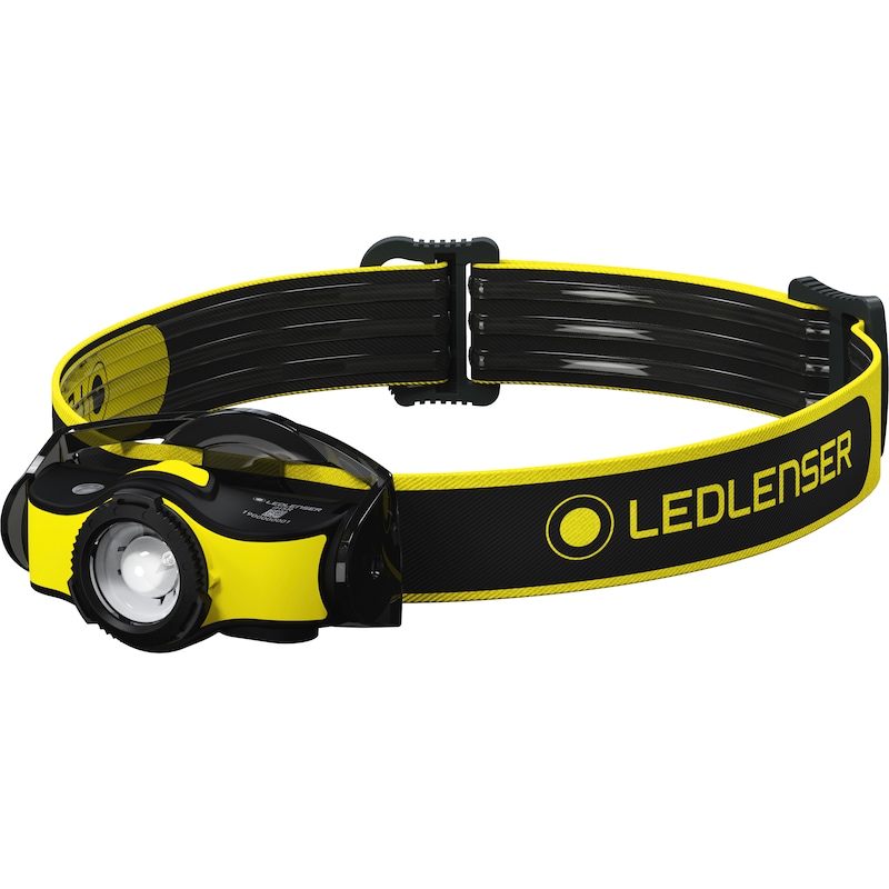 LEDLENSER iH5R head torch including rechargeable battery and charging cable - High performance head lamp iH5R