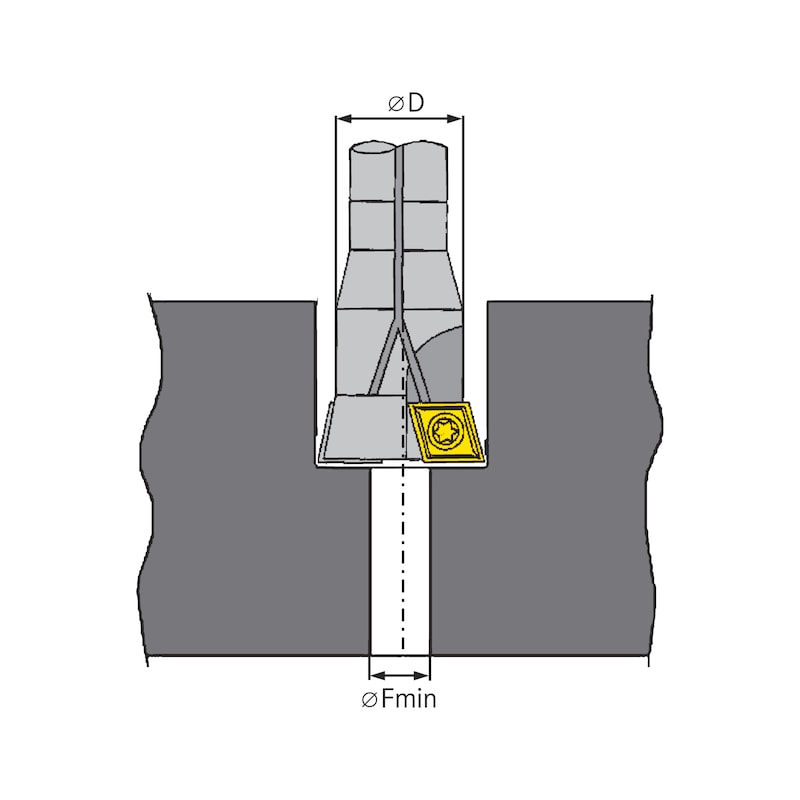 ATORN Wendeschneidplattensenker Zweischneider - 3 ATORN Wendeschneidplattensenker Zweischneider - 3