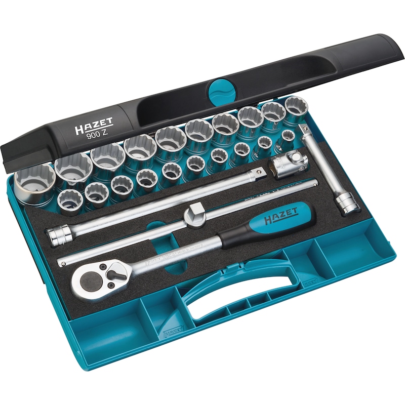 Insertos Para Llave De Cubo HAZET 986L-11 - Juego De 11 Piezas
