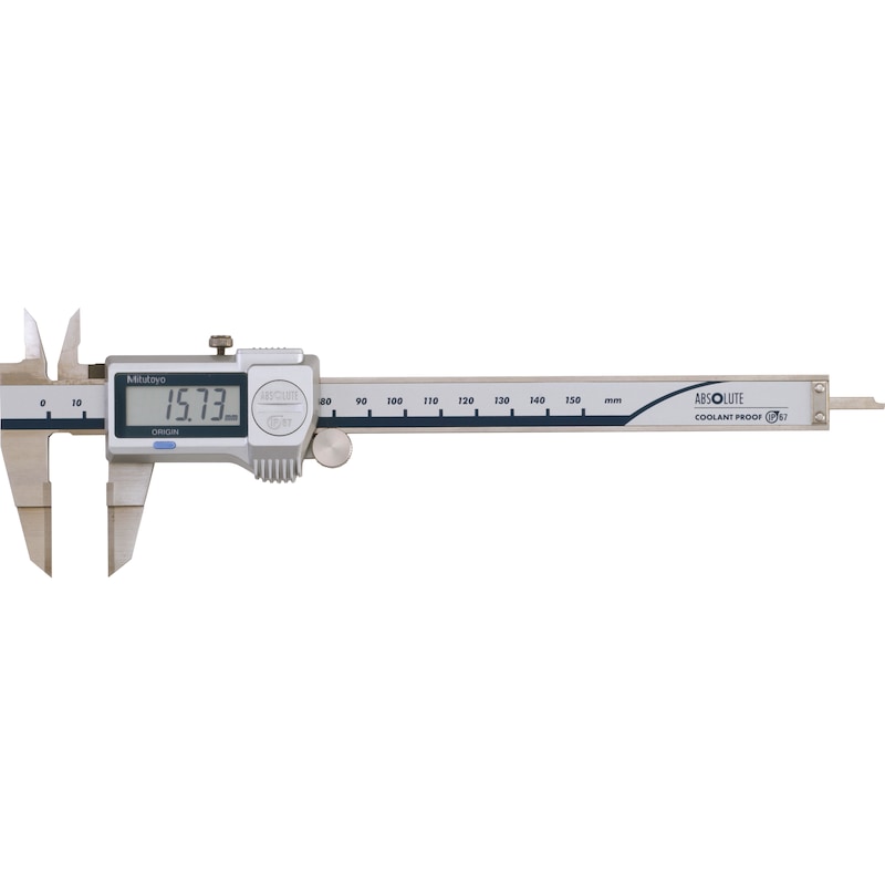 Buy MITUTOYO Electronic pocket callipers neck groove callipers