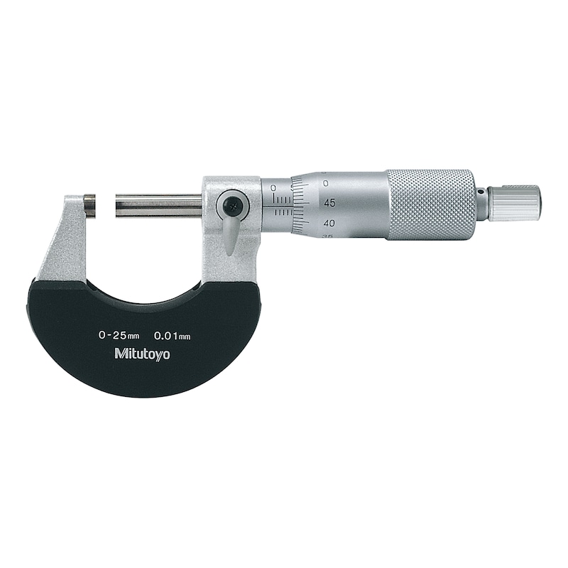 Micromètre Extérieur Mitutoyo 193-111 0-25mm - Précision 0.001mm, Avec Cliquet Et Stop, Neuf
