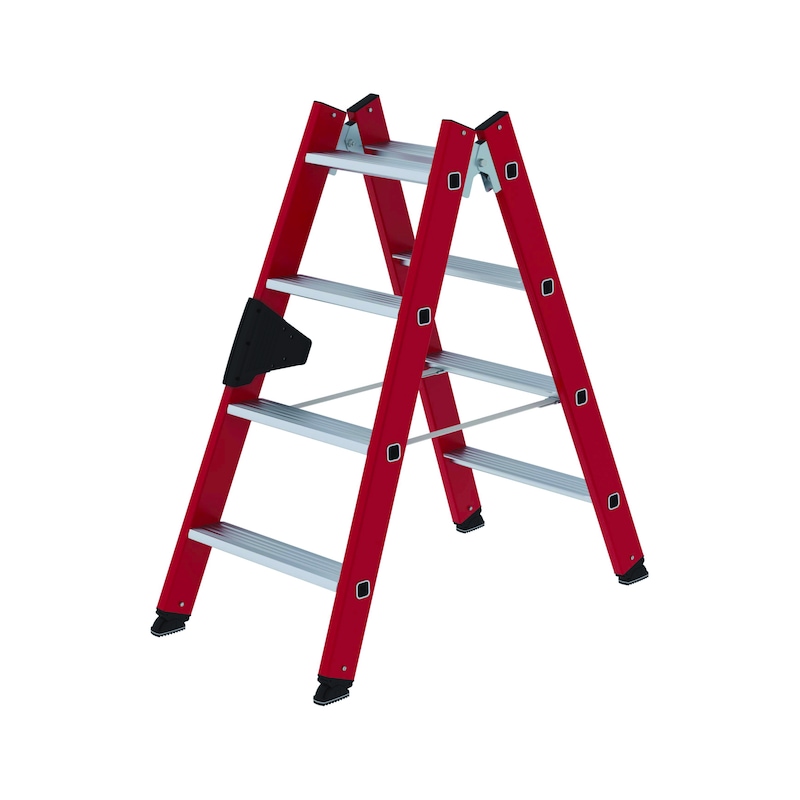 MUNK GUENZBURGER STEIGTECHNIK Free-standing ladder with steps made of GFRP and aluminium MUNK GUENZBURGER STEIGTECHNIK Free-standing ladder with steps made of GFRP and aluminium
