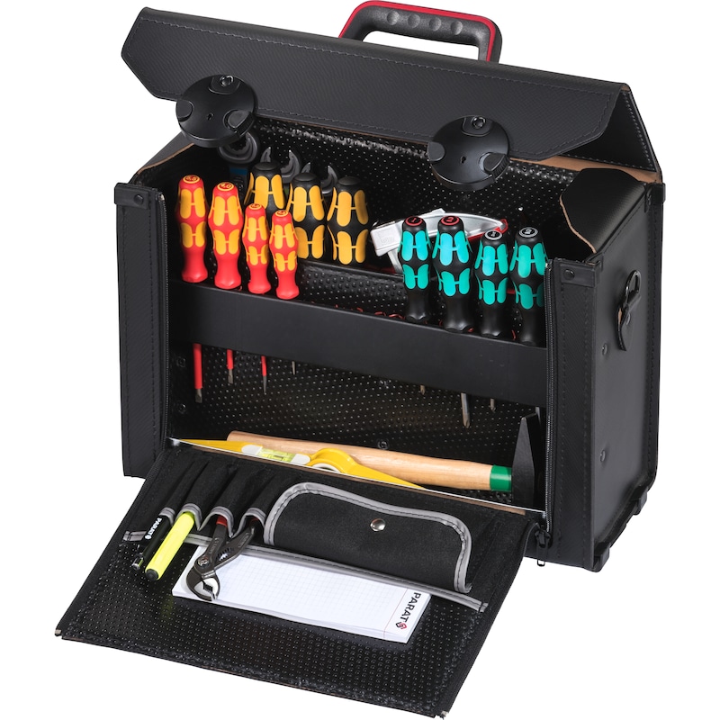 Borsa Portautensili Roll-Up Parat Basic - 15 Tasche, Nero, Per Attrezzi - Foto 6